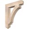 Ekena Millwork Imperial Arts & Crafts Smooth Bracket, Douglas Fir, 5 1/2"W x 32"D x 36"H BKT06X32X36IMP03SDF - alternate 1